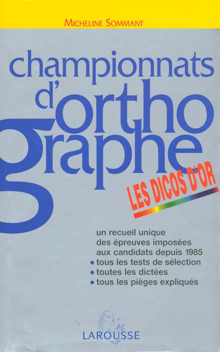 Championnats d'orthographe