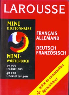 Mini dictionnaire francais-allemand / allemand -franÇais