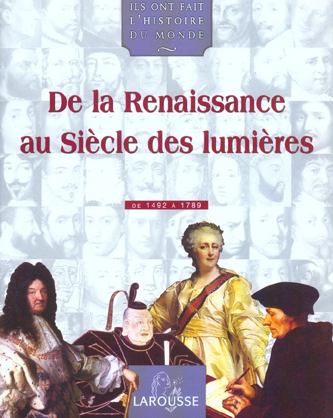 De la renaissance au siecle des lumieres t.2