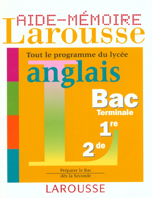 Aide-memoire lycee anglais