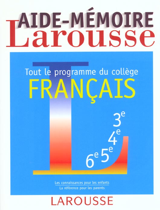 Aide-memoire francais