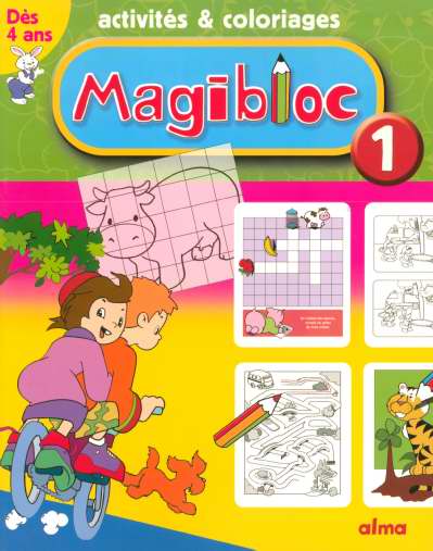 Activites et coloriages magibloc t.1