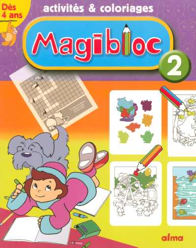 Activites et coloriages magibloc n.2