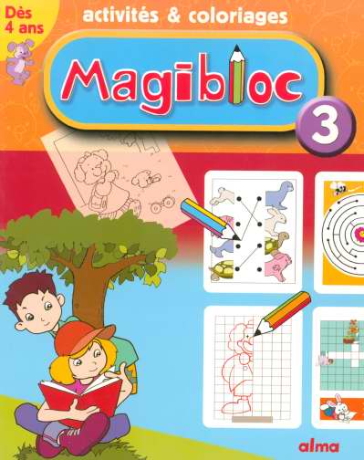 Activites et coloriages magibloc n.3