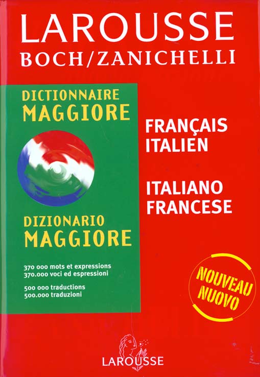 Maggiore francais italien et v v