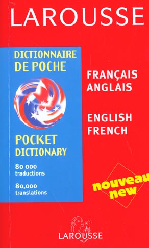 Dictionnaire de poche français-anglais / anglais-français