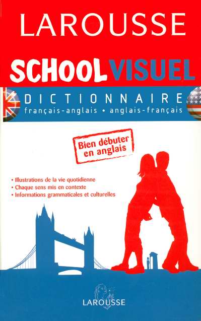 School visuel francais-anglais anglais-francais