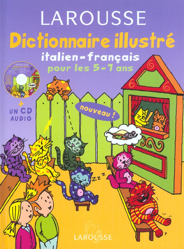 Larousse dictionnaire illustre ; italien-francais
