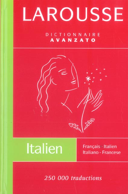 Dictionnaire avanzato italien-francais