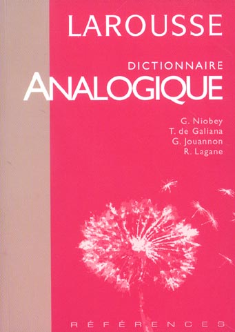 Dictionnaire analogique