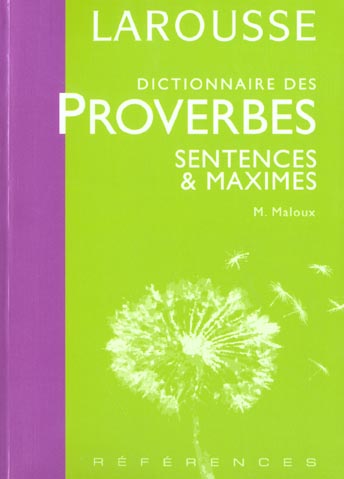 Dictionnaire des proverbes