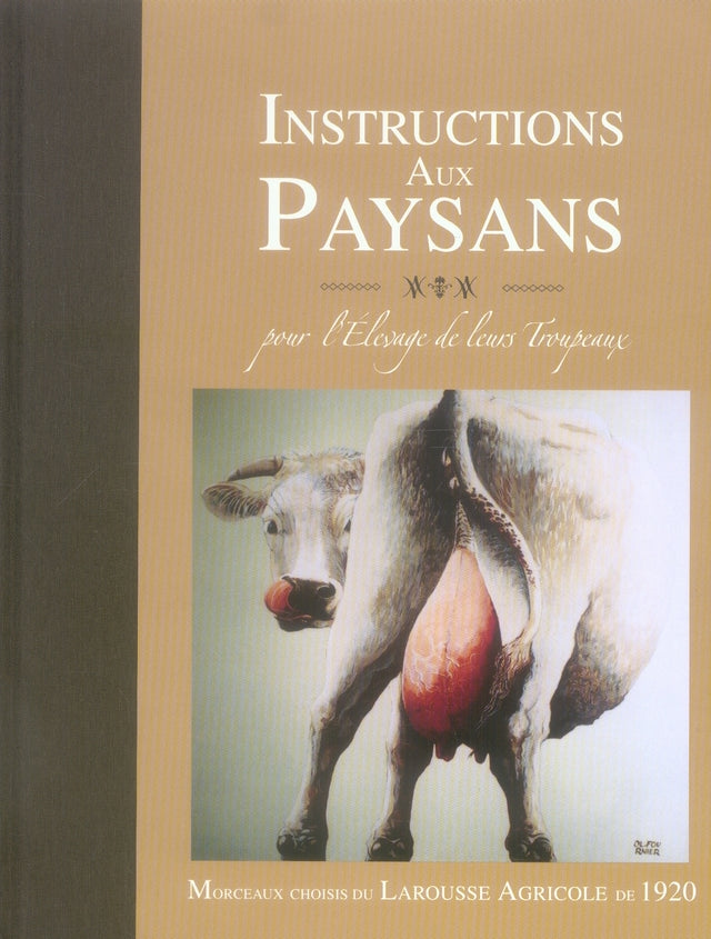 Instructions aux paysans pour l'élevage de leurs troupeaux