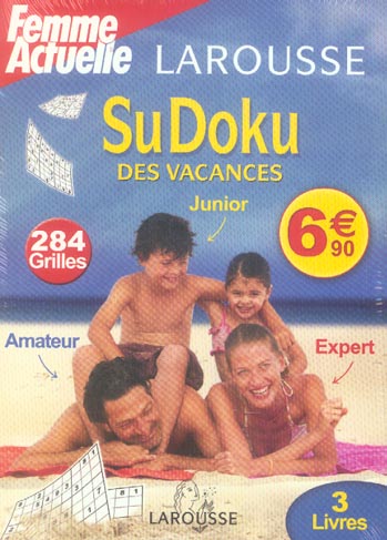 Coffret sudoku des vacances