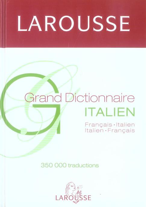 Grand dictionnaire français-italien