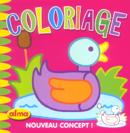 Coloriage t.2 ; le canard