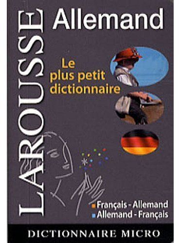 Dictionnaire Larousse micro allemand ; français-allemand / français-allemand