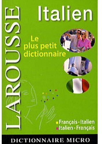 Dictionnaire Larousse micro italien ; français-italien / français-italien