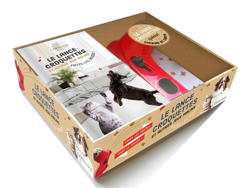 Le lance-croquettes et autres jeux malins