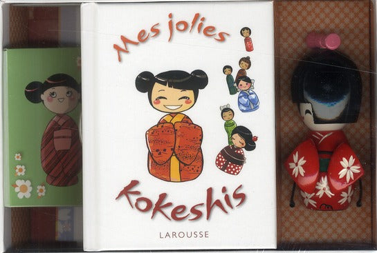 Coffret mes jolies kokeshis