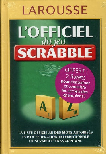 L'officiel du jeu Scrabble ; vacances 2010
