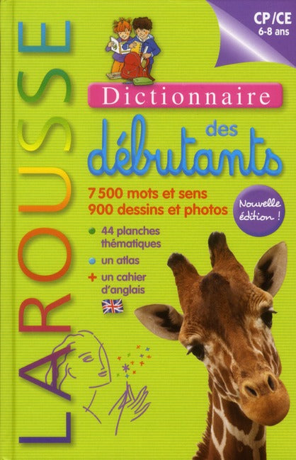 Dictionnaire Larousse des débutants ; CP/CE ; 6/8 ans (édition 2011)