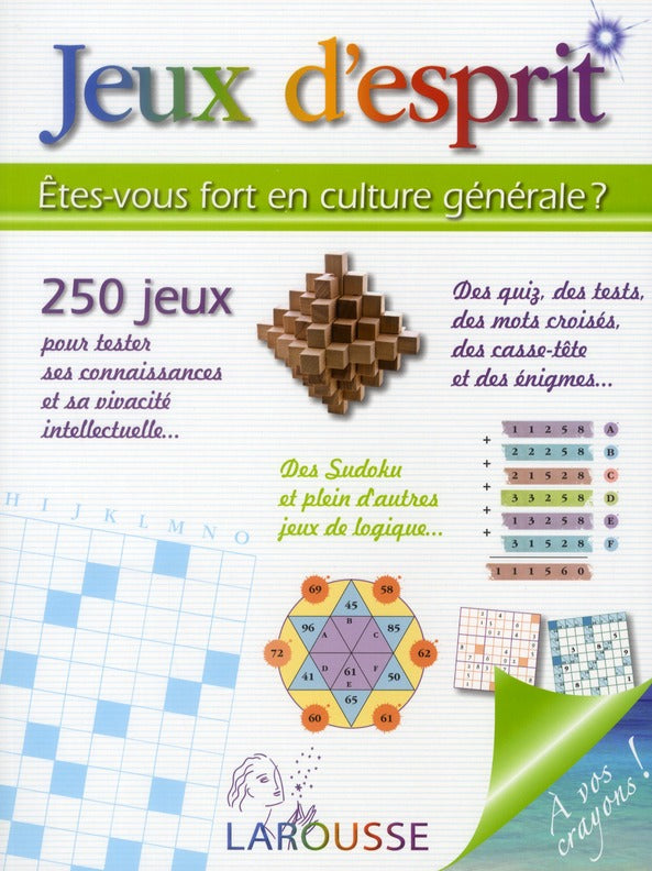 Cahier jeux d'esprit ; êtes vous fort en langue française ?