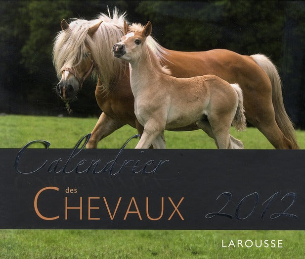 Calendrier chevaux 2012