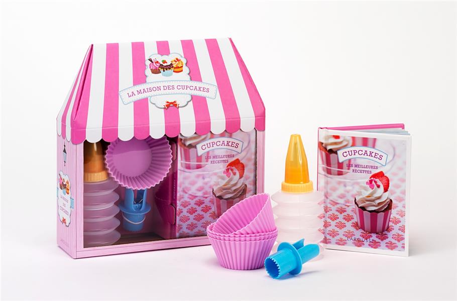La maison des cupcakes ; coffret