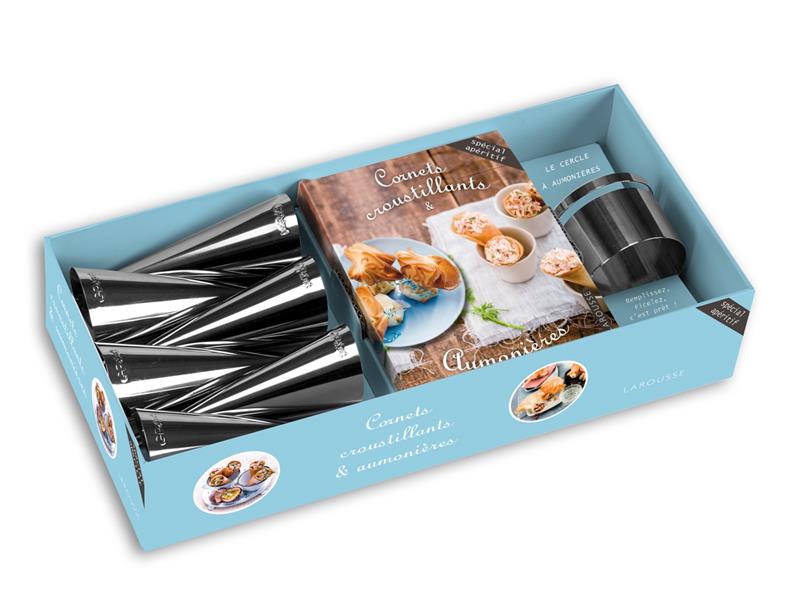 Cornets croustillants et aumônières ; coffret