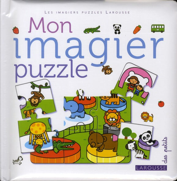 Mon imagier ; mots en puzzle