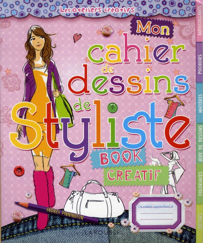 Mon cahier de dessins de styliste