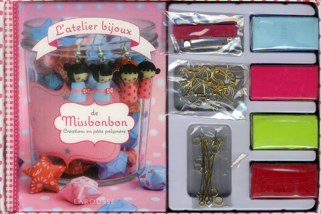 L'atelier de Miss Bonbon ; bijoux, pâte, polymère