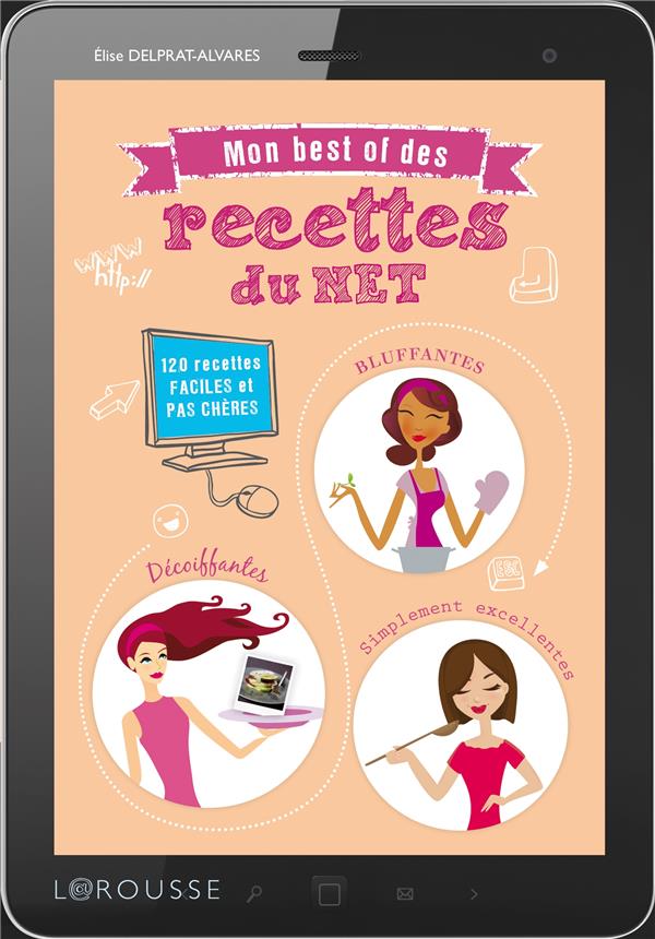 Mon best of des recettes du net ; 120 recettes faciles et pas chères