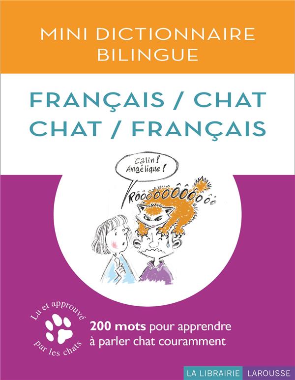 Mini dictionnaire bilingue français-chat / chat-français