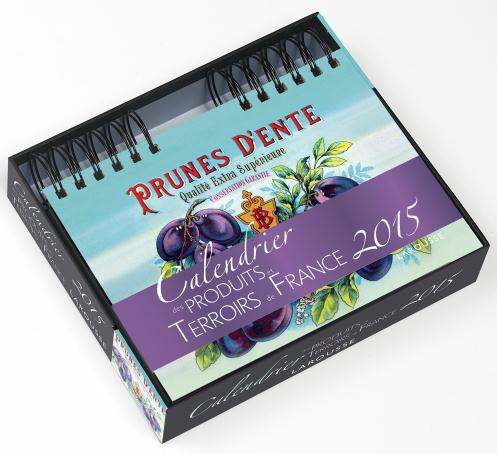Calendrier terroirs de france 2015