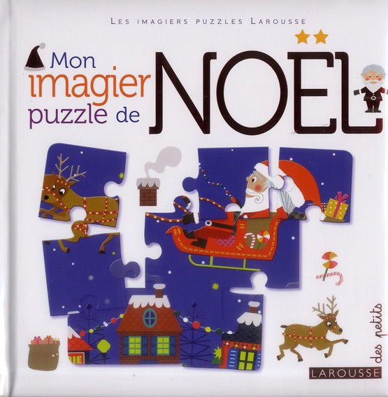 Mon imagier puzzle de Noël