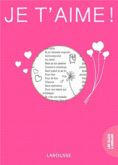 Je t'aime
