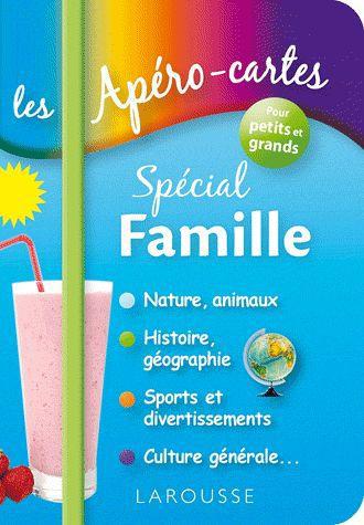 Apéro-cartes ; spécial famille