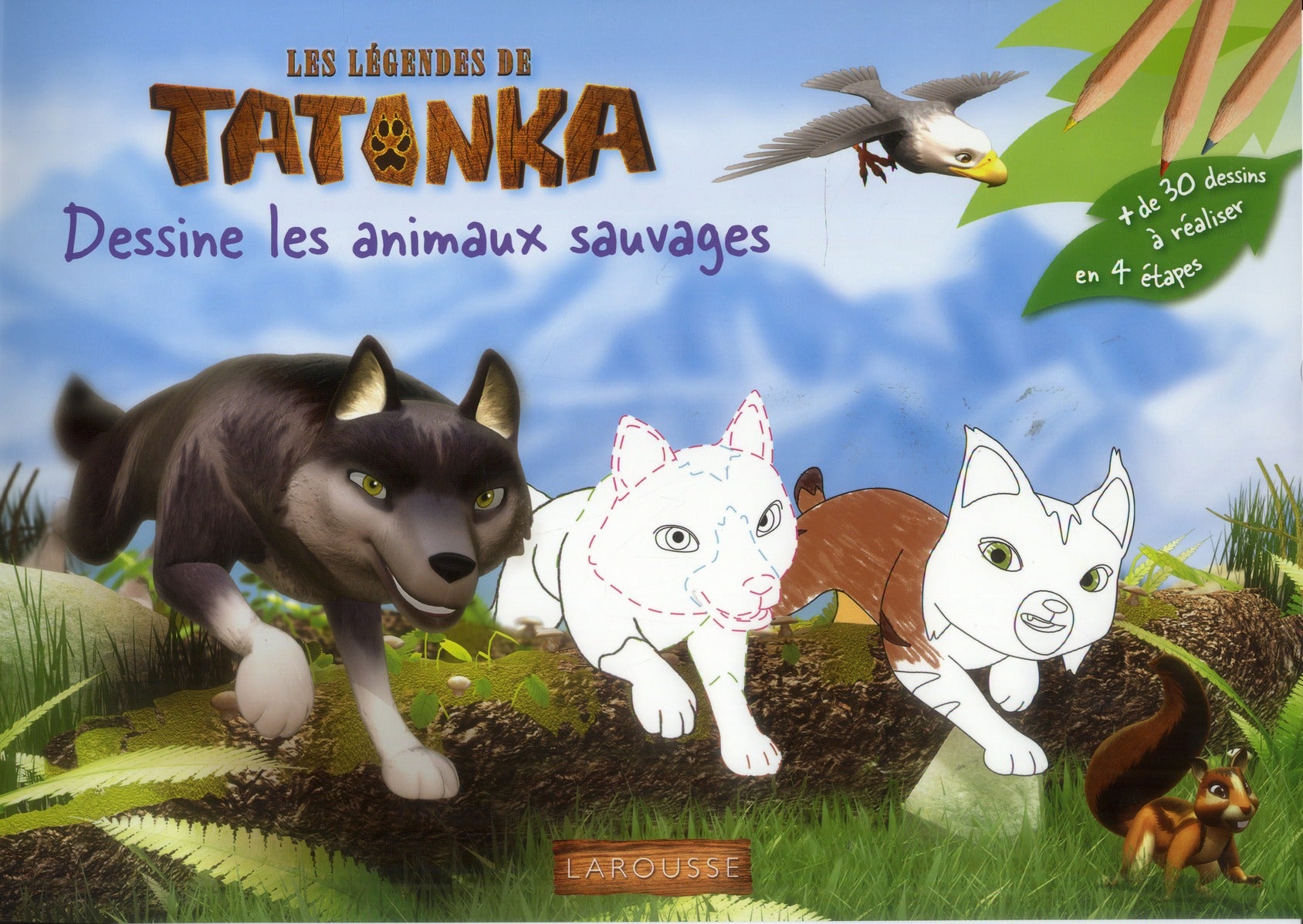 Dessine les animaux sauvages avec Tatonka