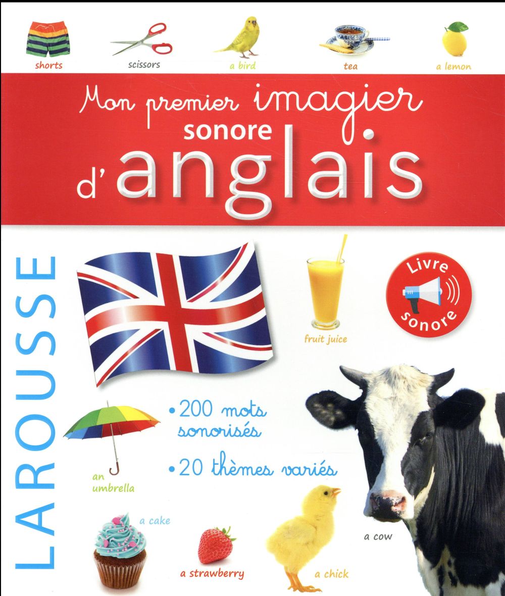 Mon premier imagier sonore d'anglais