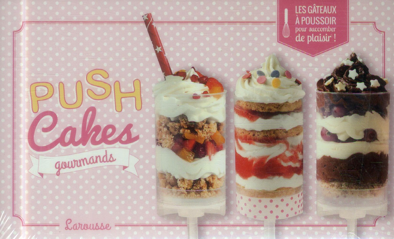 Push cakes gourmands ; coffret