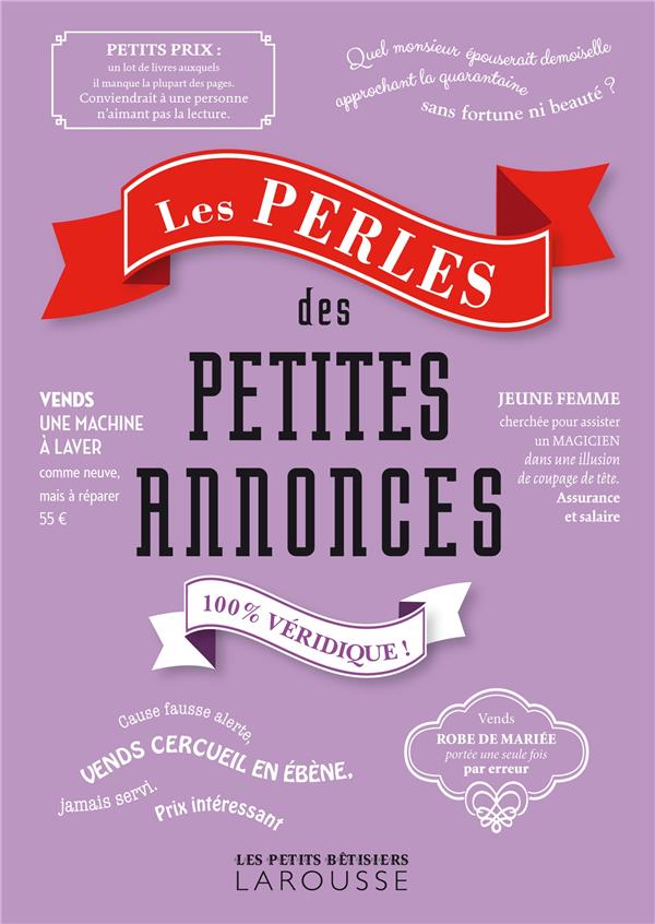 Les perles des petites annonces