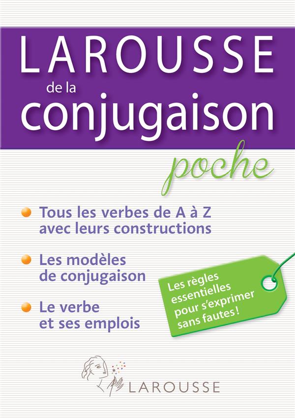 Larousse de poche : conjugaison