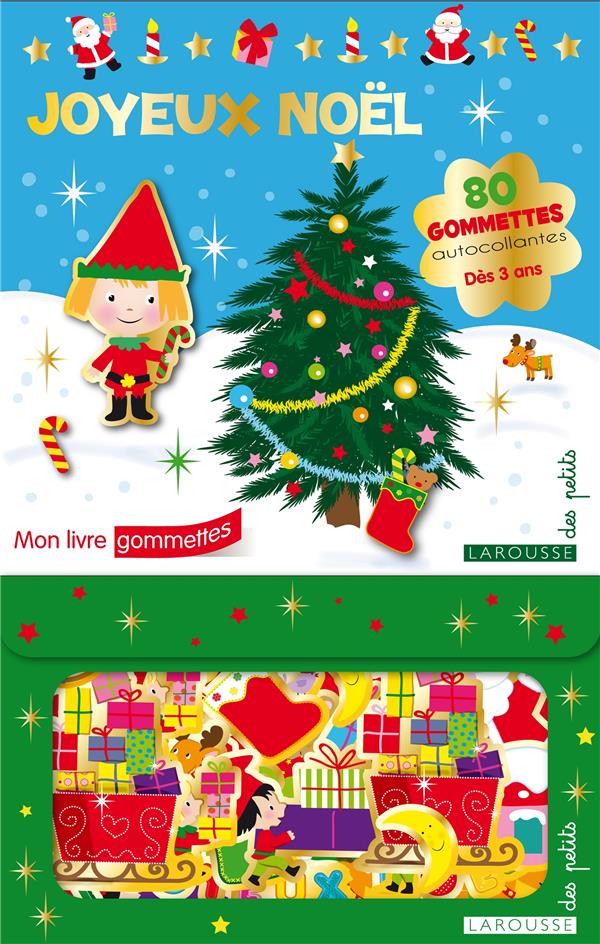 Mon livre gommettes ; Joyeux Noël