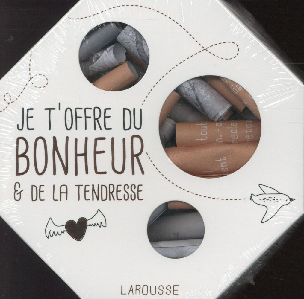 Je t'offre du bonheur et de la tendresse