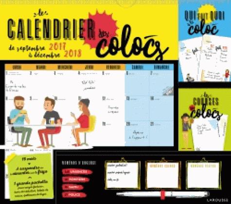 Le calendrier des colocs