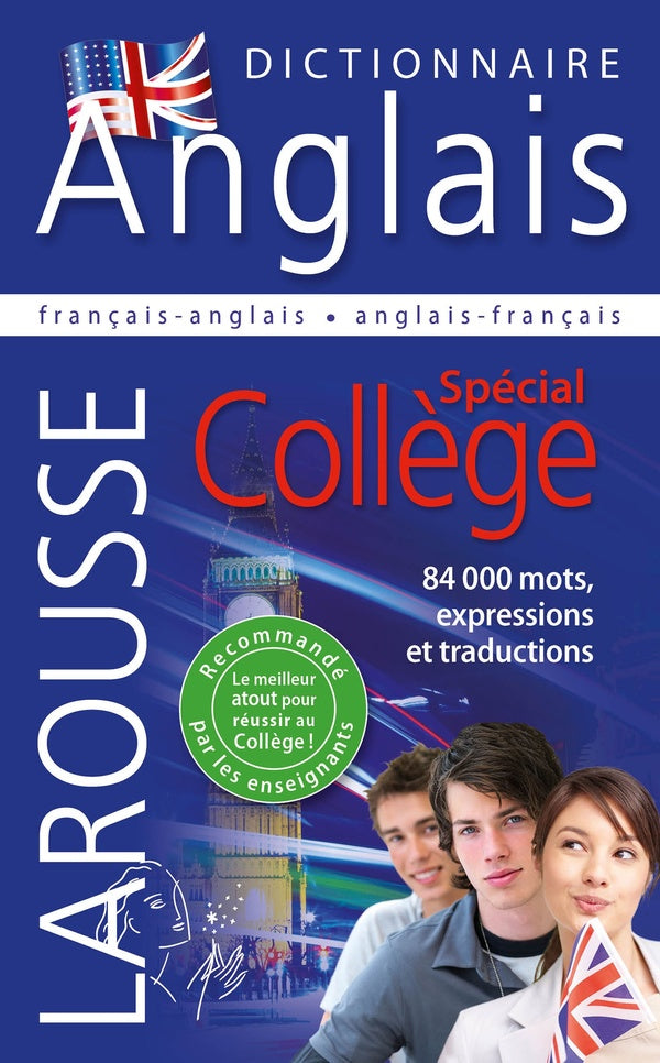 Dictionnaire Larousse spécial collège ; français-anglais / anglais-français (édition 2016)