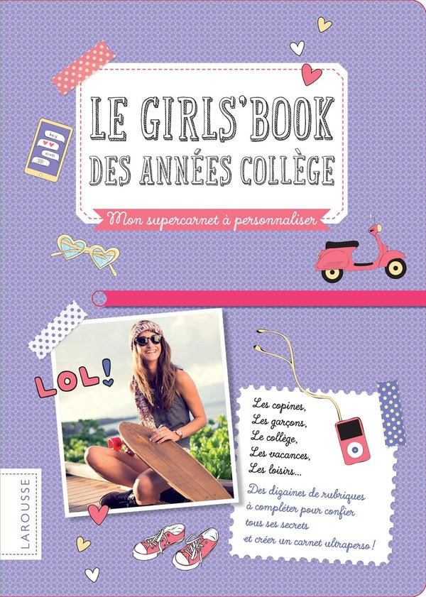 Le girlsbook des années collège