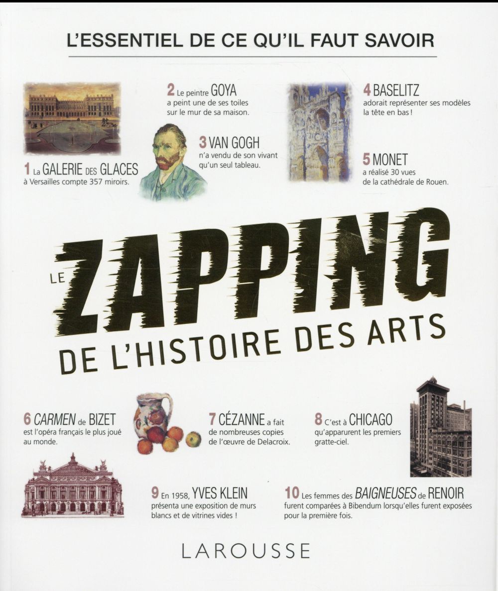 Le zapping de l'histoire des arts