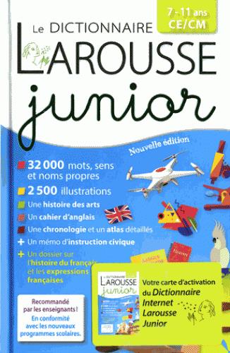 Le dictionnaire Larousse junior plus ; 7-11 ans (édition 2016)